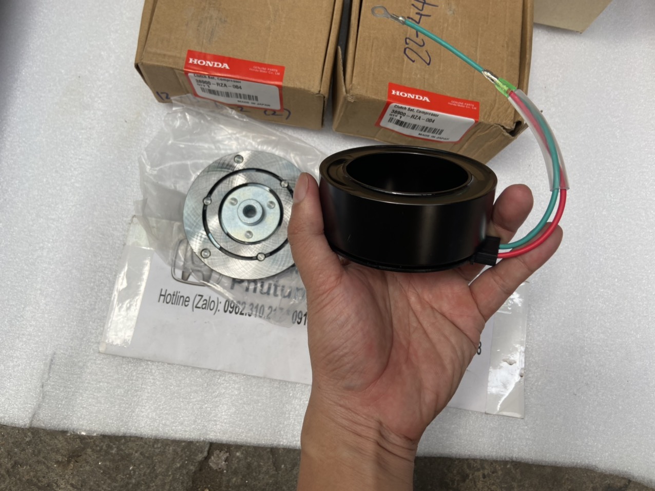 Bộ ly hợp đầu lốc máy lạnh xe Honda CRV